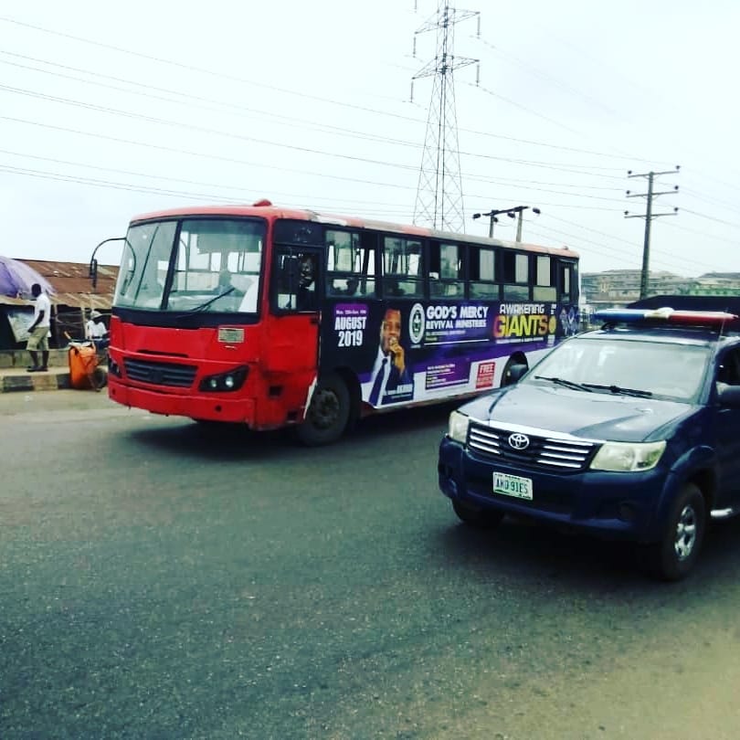 Advertised on our transit media channel